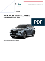 Preturi - Toyota - HIGHLANDER MY'22 - 2022 - V01