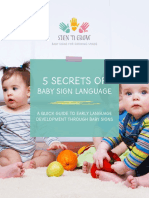 5 Secrets Of: Baby Sign Language