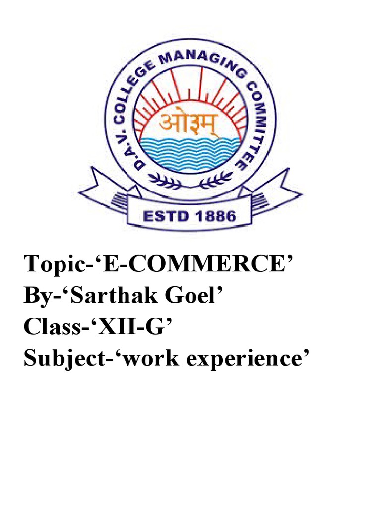 Understanding E-Commerce Dynamics | PDF | E Commerce | Retail