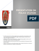 Presentation On Police Station