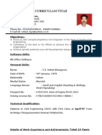 Vishal - CV (Exe) PR