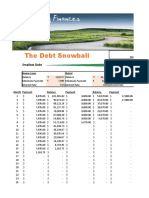 Automated Debt Snowball Calculator3