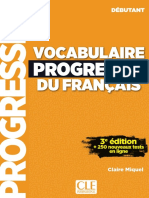 Vocabulaire Progressif Du Français Extrait