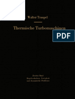Thermische Turbomaschinen Zweiter Band Regelverhalten Festigkeit Und Dynamische Probleme