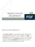 15 - Simple Linear Regression