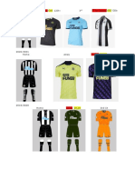 Nufc Shirts History