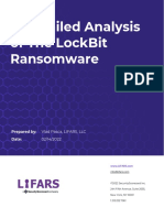 A Detailed Analysis of The Lockbit Ransomware: Prepared By: Vlad Pasca, Lifars, LLC Date