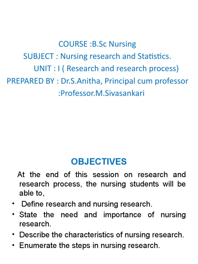 Steps in Nursing Research Process | PDF | Scientific Method | Science