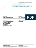 CAMILLA DRIVE (WESTHUMBLE) LIMITED - Company Accounts From Level Business