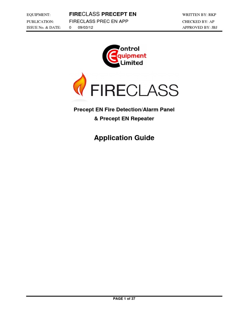 Precept EN Fire Panel Manual | PDF | Power Supply | Clock