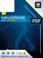 Planta eléctrica IGSA de 125 KW