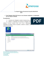 Procedimento - NOJA RC10 ICC - Firmware