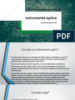 Instrumente optice