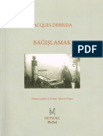 Jacques Derrida Bağışlamak Monokl Yayınları