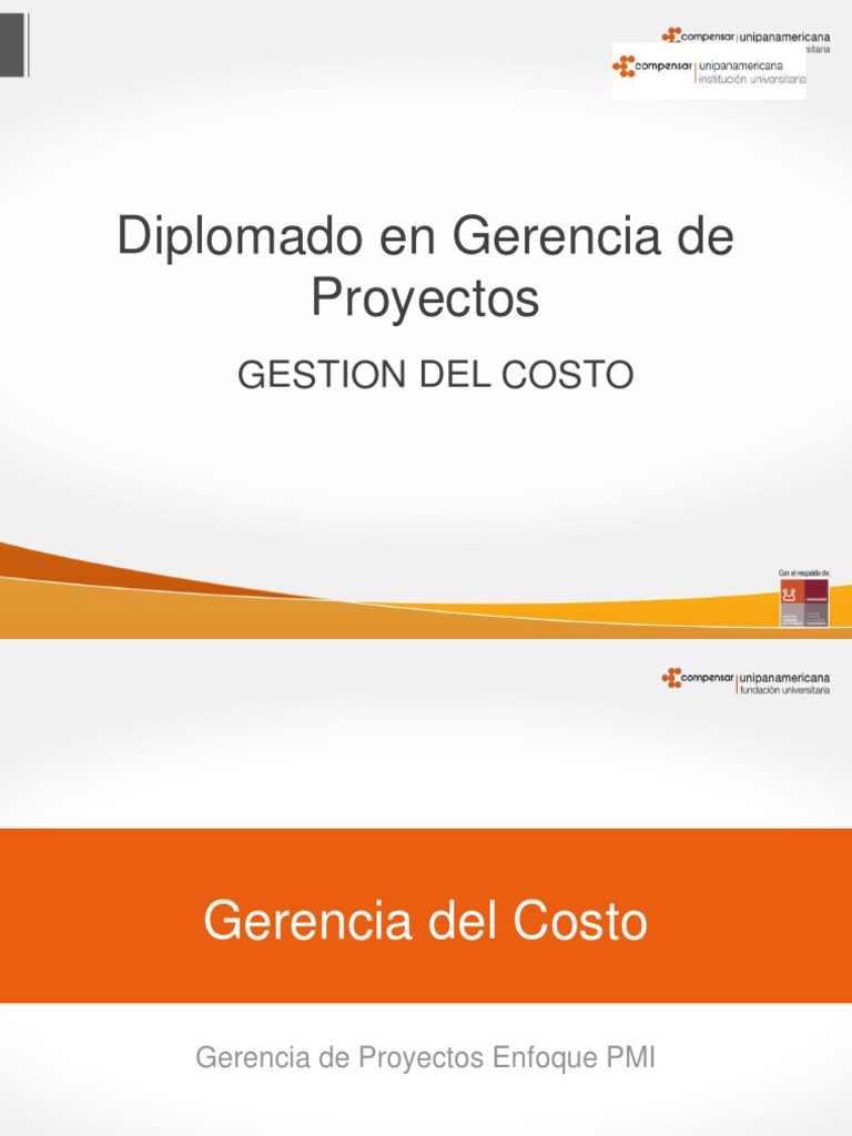 Gestión de Costos en Proyectos PMI | PDF | Presupuesto | Economias