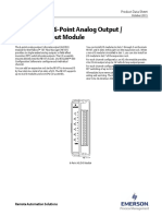 Floboss 107 6-Point Analog Output / Discrete Output Module: Fb107:Aodo Product Data Sheet