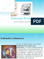 Costos Por Procesos