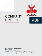 Project Cover Page Template