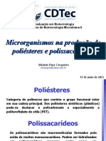 Microrganismos Na Produção de Poliésteres e Polissacarídeos