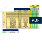 GANTT DE SUBIDA - REPARACION POZA DE COLECCION