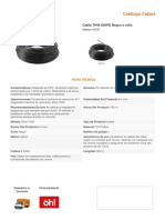 Ficha Tecnica Cable Twh