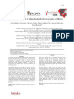 Crisis y Realidad en La Formación de Directivos Escolares en México - 19 CRUZ - GUEVARA