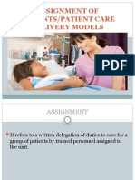 Assignment of Patients