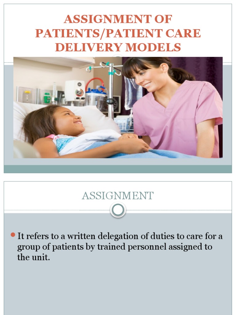 Assignment of Patients | PDF | Nursing | Patient