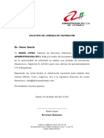 CARTA SOLICITUD JORNADA DE VACUNACION