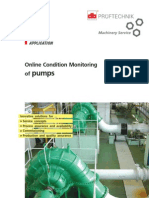 Pumps: Online Condition Monitoring of