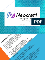 RESEARCH AND INNOVATION AT NEOCRAFT DESIGN STUDIO