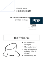 Six Thinking Hats: An Aid To Decision Making and Problem Solving