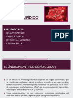 Síndrome Antifosfolipídico: Realizado Por