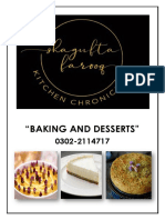 Shagufta Farooq Baking and Desserts