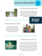 5 Steps To Stay Centered Blog Notes
