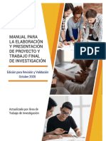 Manual de Proyecto y Trabajo Final 2020