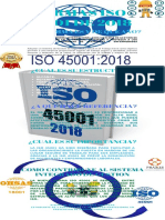 Infografia Normas Iso 45001 de 2018