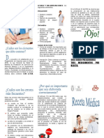 Requisitos receta médica