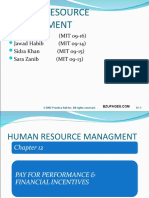 Chapter12 Pay For Performance and Financial Incentive