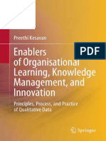 Preethi Kesavan - Enablers of Organisational Learning, Knowledge Management, And Innovation_ Principles, Process, And Practice of Qualitative Data-Springer Singapore (2021)