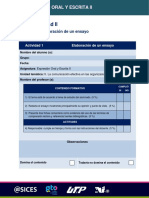 Rub-A1-U2-PDF - 2 ELABORA UN ENSAYO CON LAS FICHAS ANALIZADAS EN CLASE