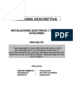 6 Memoria Descriptiva Instalaciones Electricas B.A.