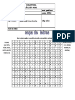 Sopa de Letras Tic Grado 4°