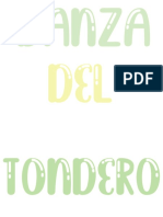 Danza-El Tondero - Arte y Cultura
