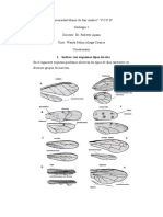 Cuestionario de Zoologia 5