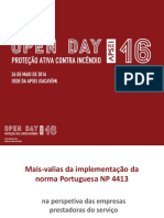 Implementação da NP 4413 (extintores) - António Viana Basto