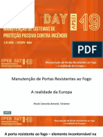 Manutenção de Portas Resistentes Ao Fogo - Paulo Amaral (Vicaima)