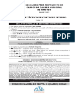 BOOK - 102-Assistente Técnico de Controle Interno