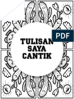 Tulisan Cantik (Ayat Mudah)