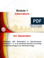 Module 1 Alternators